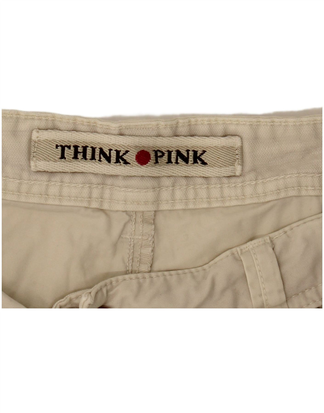 Pantaloncini chino da uomo Think Pink W36 Large Beige