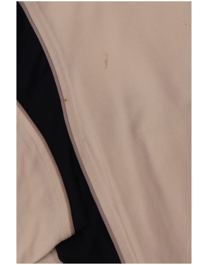 T-shirt da uomo KAPPA Top Small White Colourblock Cotton Sports