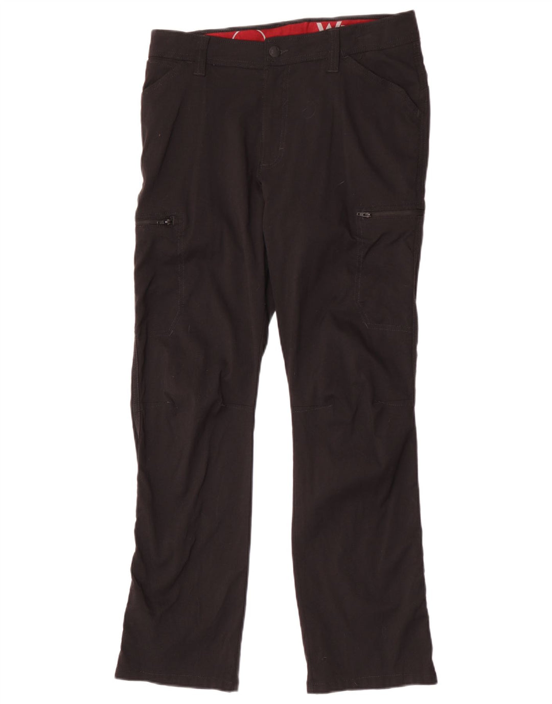 Pantaloni cargo slim da uomo Wrangler W32 L30 nylon nero