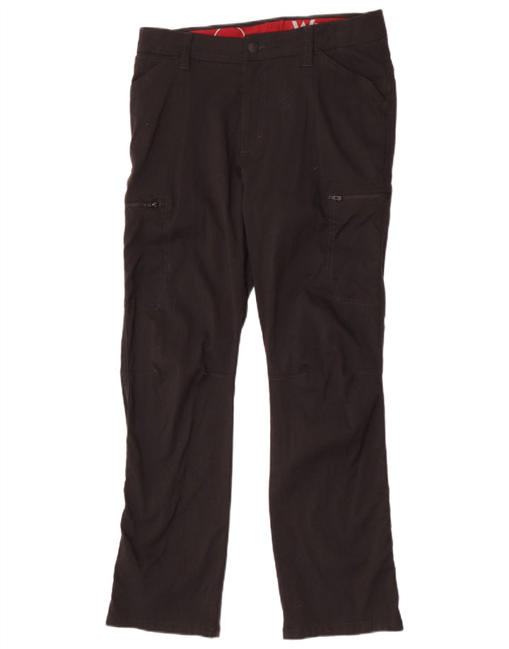 Pantaloni cargo slim da uomo Wrangler W32 L30 nylon nero