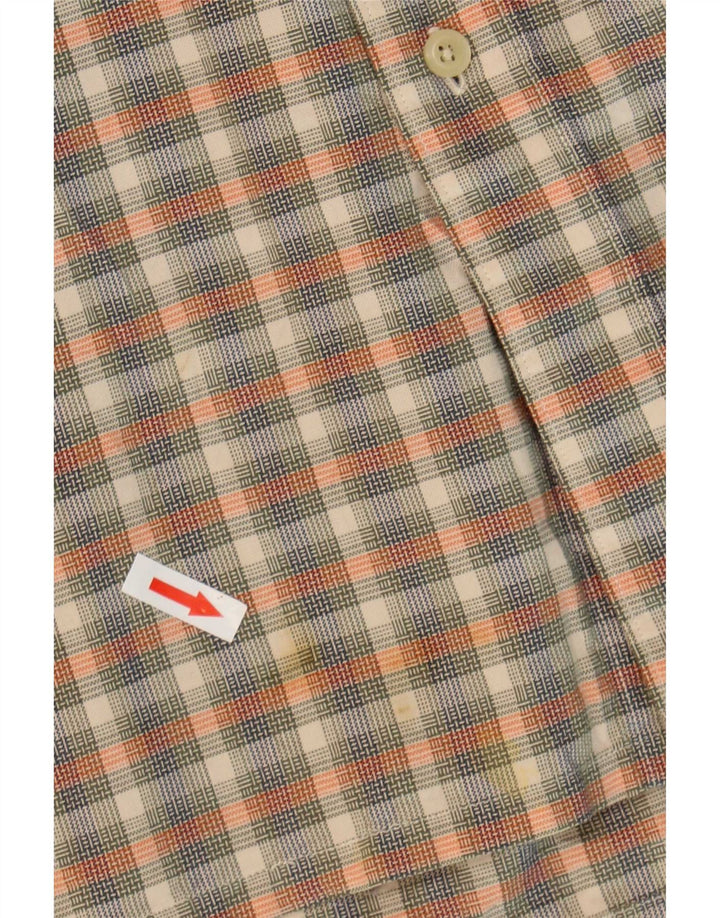 Camicia da uomo Nautica XL in cotone a quadri multicolore