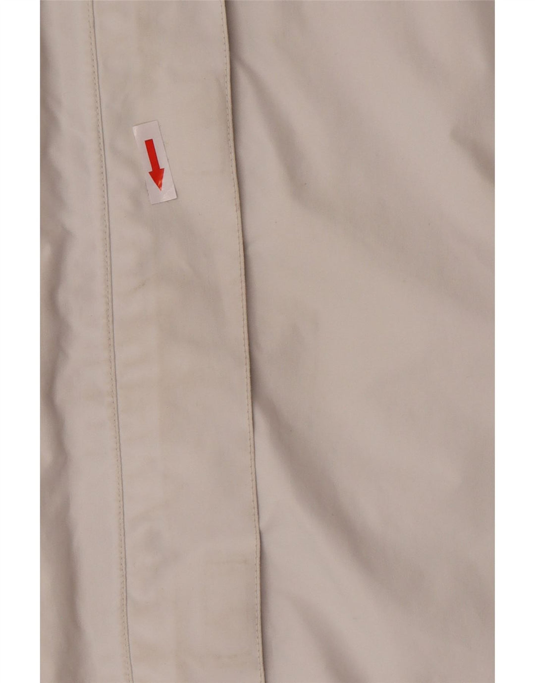 Giacca antipioggia con cappuccio da donna Helly Hansen UK 14 Medium Off White Colourblock
