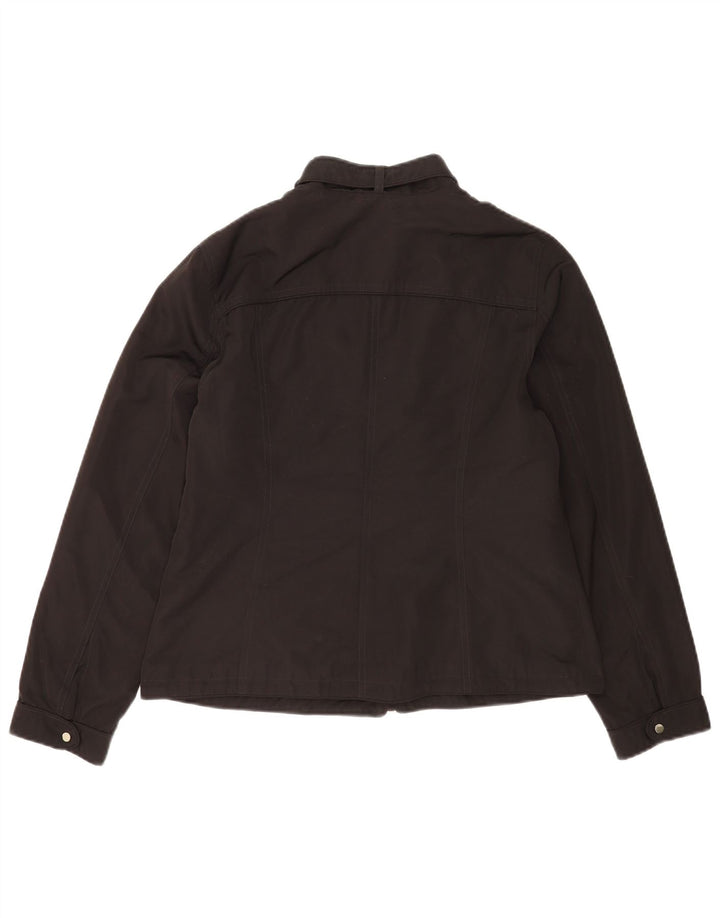Giacca da donna Marks & Spencer Autograph Utility UK 12 media nera