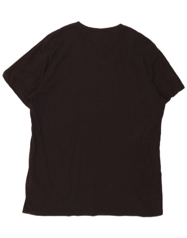 T-shirt da uomo Tommy Hilfiger Top XL in cotone nero