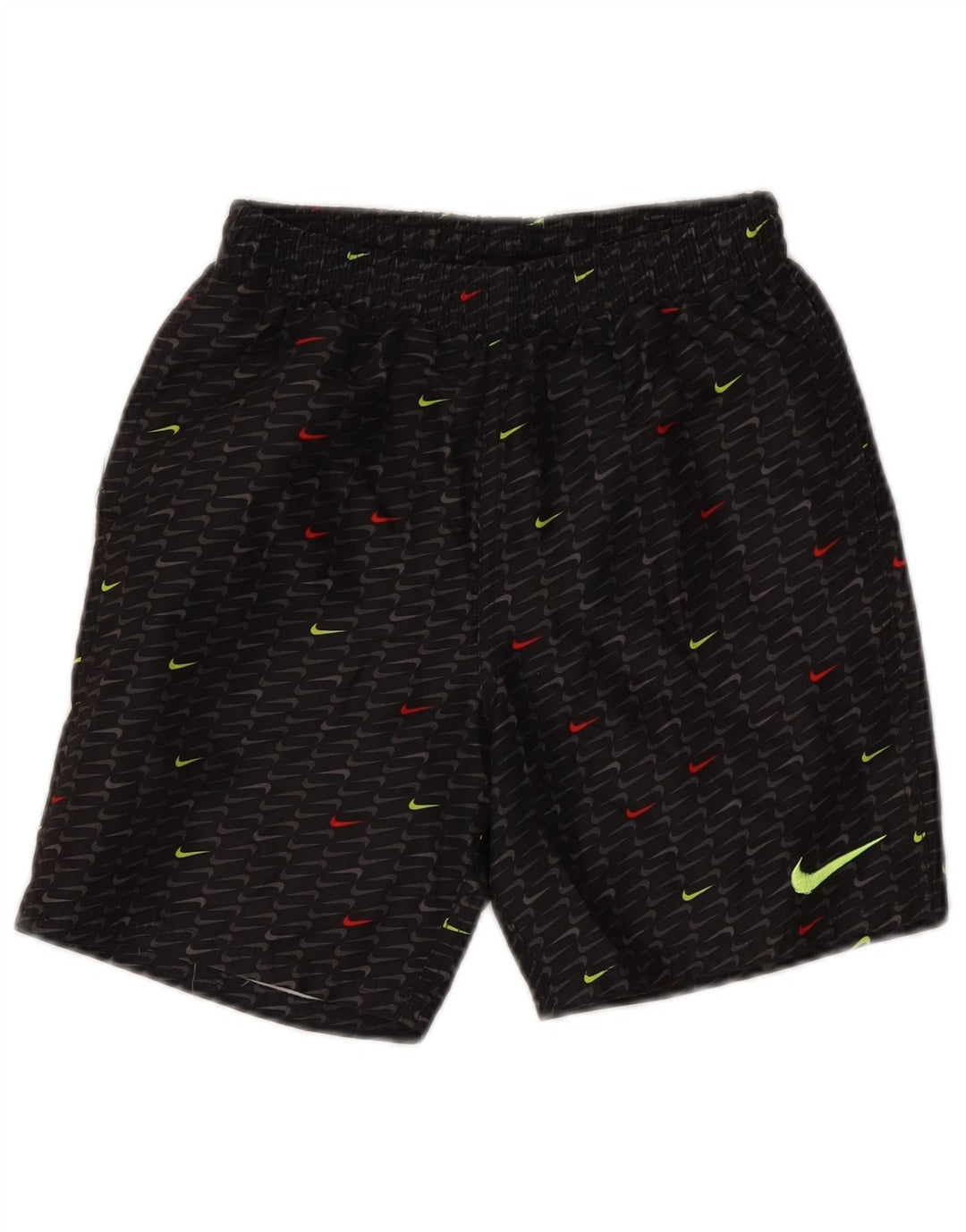 Pantaloncini sportivi Nike da ragazzo Dri Fit Graphic 12-13 anni Large Nero in poliestere