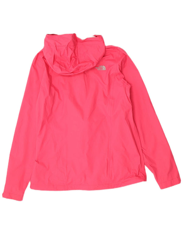 Giacca antipioggia con cappuccio The North Face da donna Dryvent UK 14 nylon rosa medio
