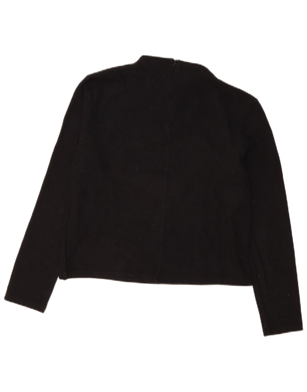 Top Zara da donna a maniche lunghe UK 14 medio nero