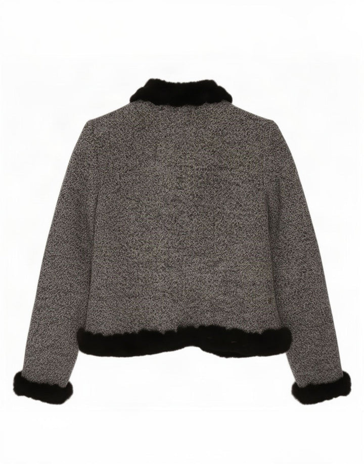 Giacca Blazer Donna Gai Mattiolo IT 44 Grigio Medio Lana