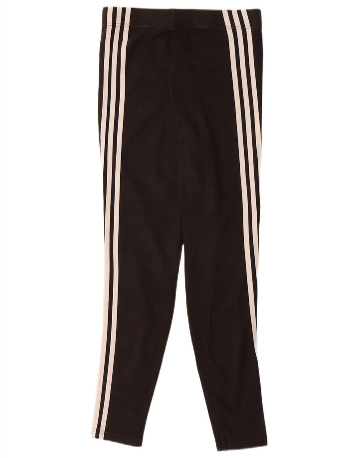 Leggings Adidas Donna UK 12/14 Medio Nero