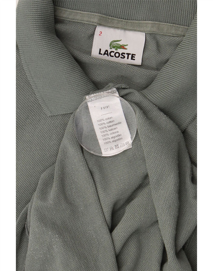 Polo da uomo Lacoste taglia 2 XS in cotone verde
