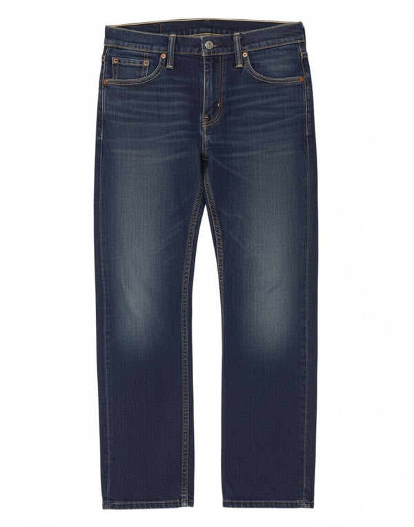 Levi's Uomo 504 Jeans dritti W28 L28 Cotone blu navy