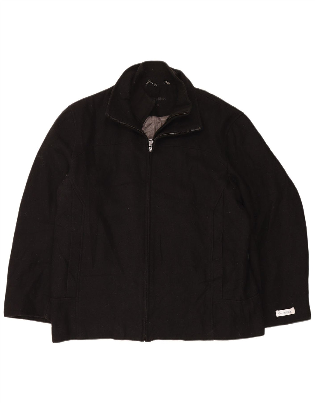 Giubbotto bomber da uomo Calvin Klein UK 40 Large Nero Lana