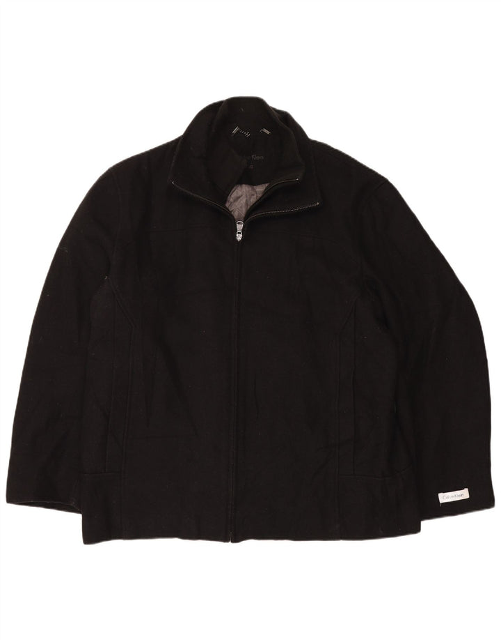 Giubbotto bomber da uomo Calvin Klein UK 40 Large Nero Lana