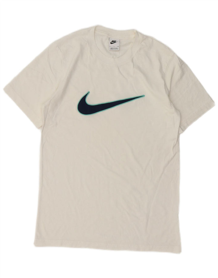 T-shirt grafica da uomo Nike Top piccola bianca
