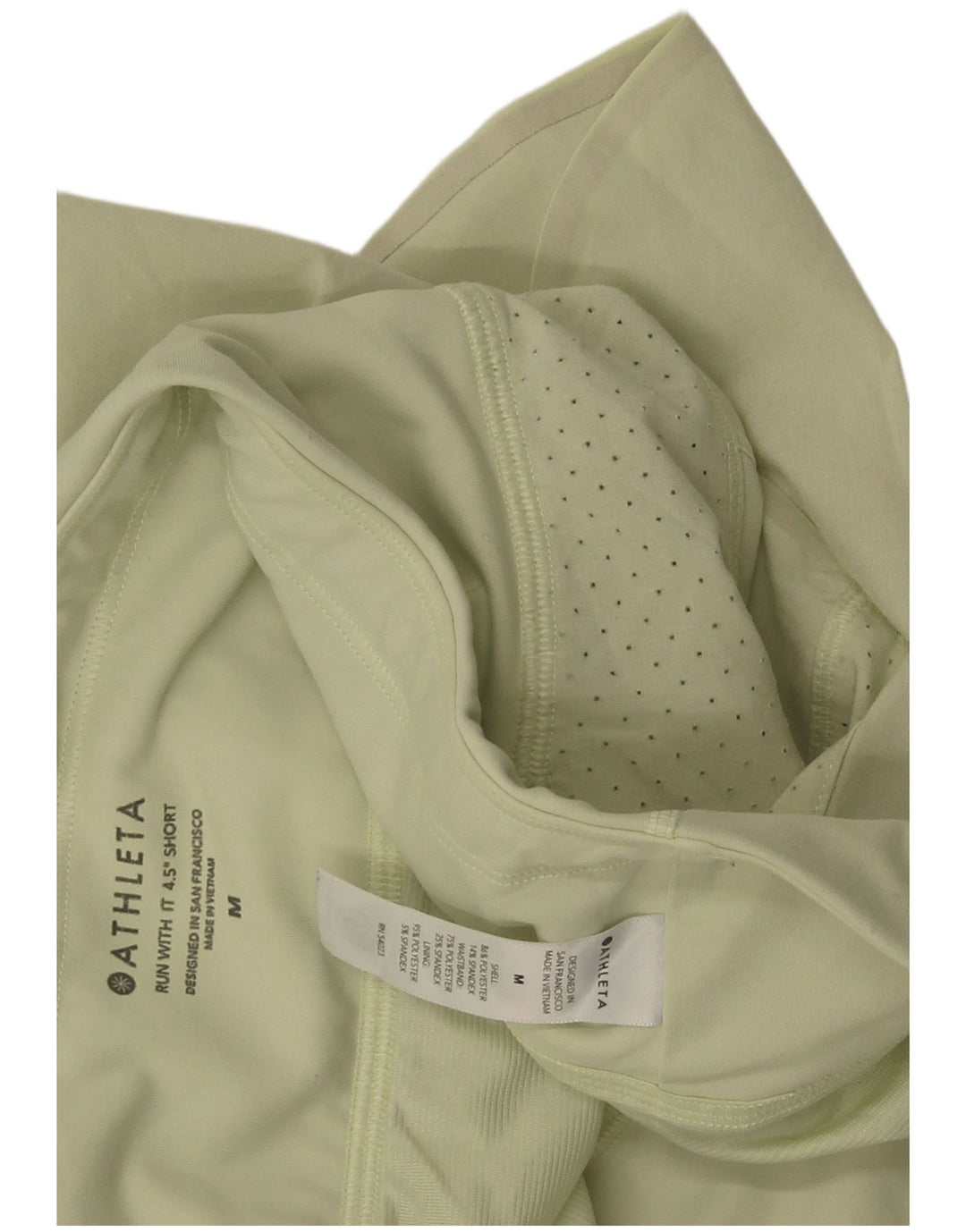 Pantaloncini sportivi da donna Athleta UK 14 Poliestere verde medio