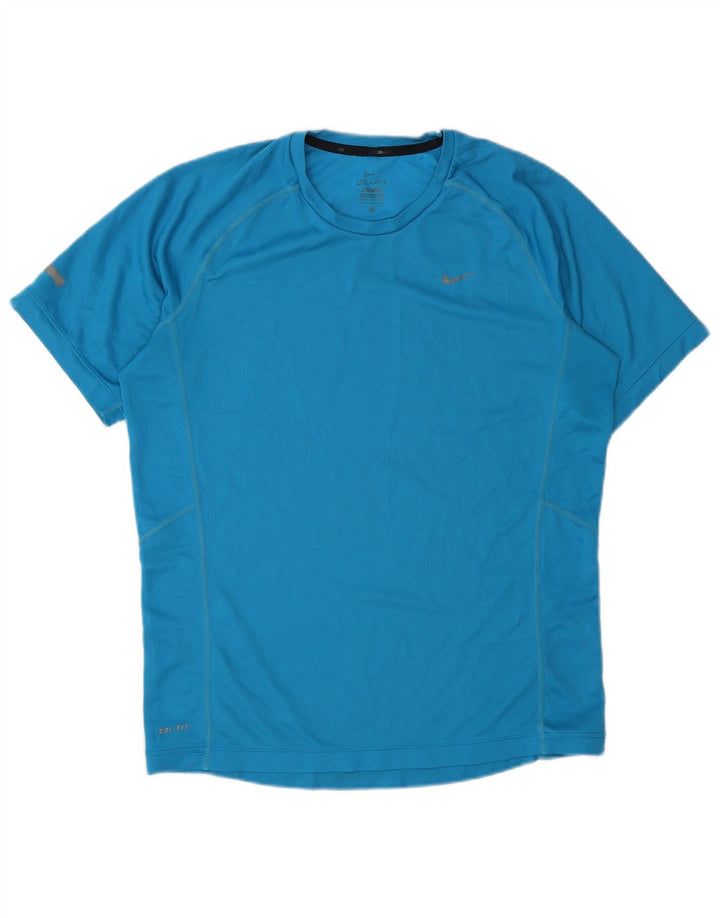 Maglietta Nike Dri Fit da uomo, blu medio