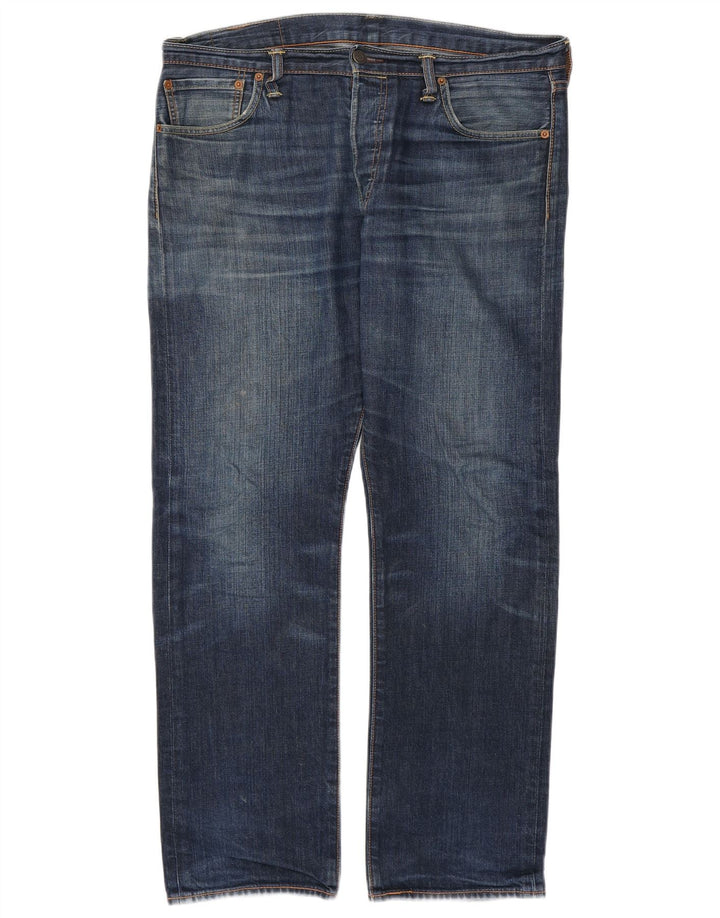 LEVI'S Jeans dritti da uomo 501 W34 L30 cotone blu