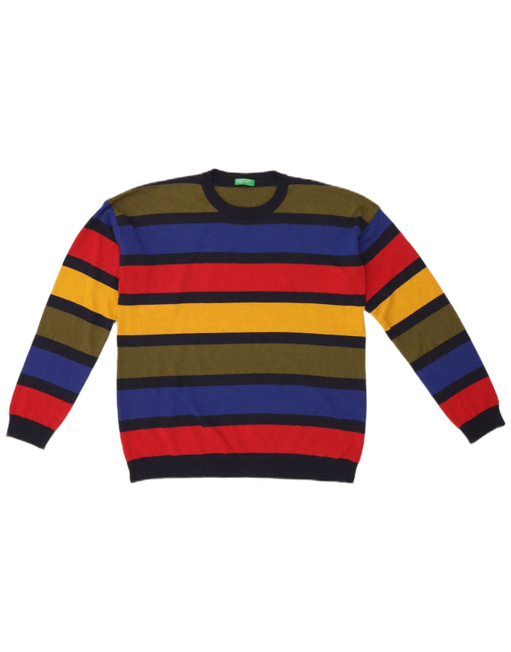 Maglione maglione girocollo da bambino Benetton 11-12 anni 2XL Multicolore