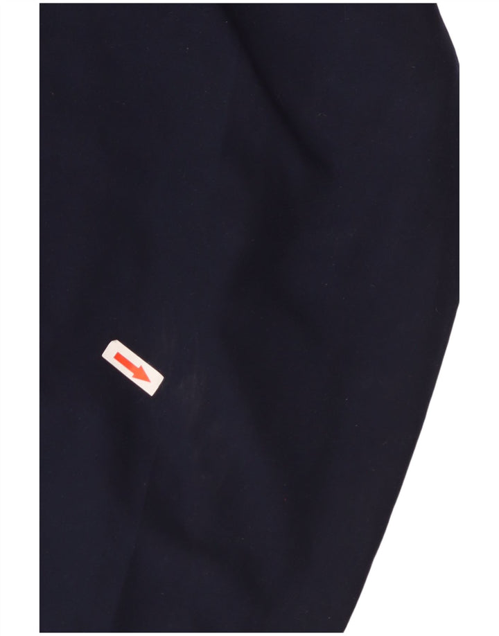 Tuta intera da uomo con grafica Arena XL in poliestere color block blu navy