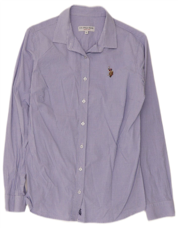 Polo Assn. degli Stati Uniti Camicia da donna EU 38 a quadretti blu medio