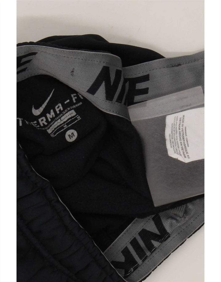 Pantaloni da tuta Nike Therma-Fit da uomo, pantaloni da jogging, colore medio, blu navy, in poliestere