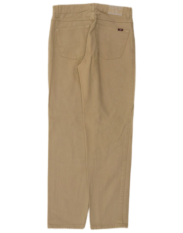 Pantaloni casual dritti da uomo Mustang W31 L32 in cotone beige
