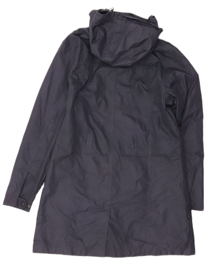 Impermeabile con cappuccio da donna Mountain Warehouse UK 12 medio poliestere blu navy