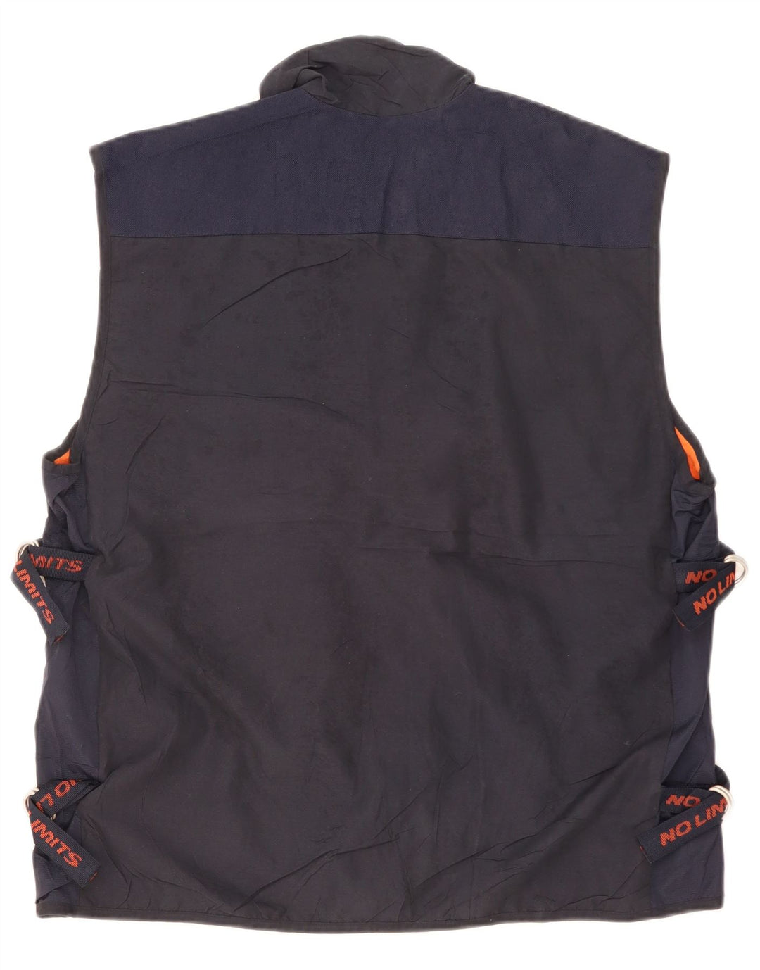 Gilet pratico da uomo No Limits UK 40 grande poliestere blu navy