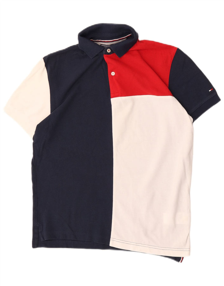 Polo da uomo vestibilità regolare Tommy Hilfiger Small multicolore Colourblock