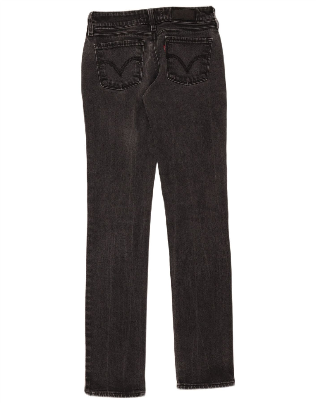 Jeans Levi's 571 Slim da donna W28 L34 cotone nero