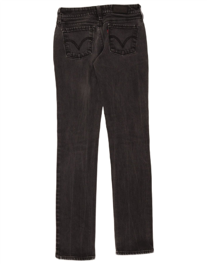 Jeans Levi's 571 Slim da donna W28 L34 cotone nero
