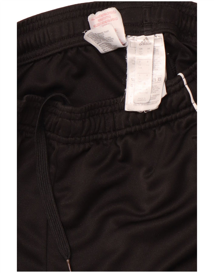 Pantaloni della tuta ADIDAS Aeroready da bambino 13-14 anni in poliestere nero