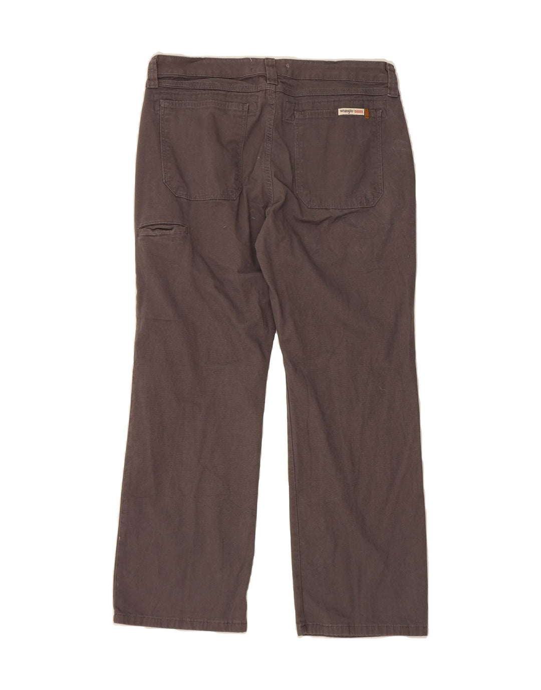 WRANGLER Womens Straight Cargo Trousers W36 L30 Grey Cotton Vintage Wrangler and Second-Hand Wrangler from Messina Hembry 
