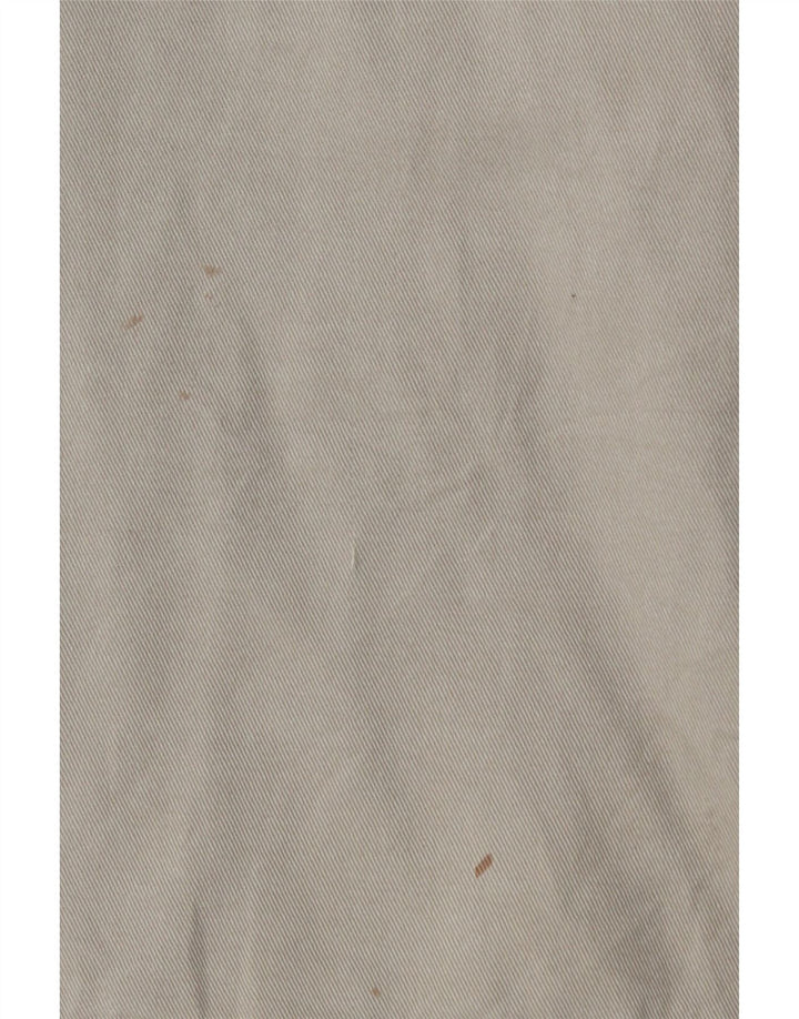 Pantaloncini chino da uomo Marks & Spencer W42 2XL cotone grigio