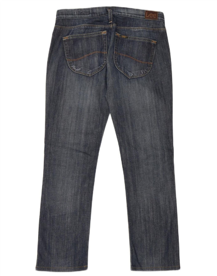 Jeans dritti Lynn da donna Lee W29 L29 cotone blu