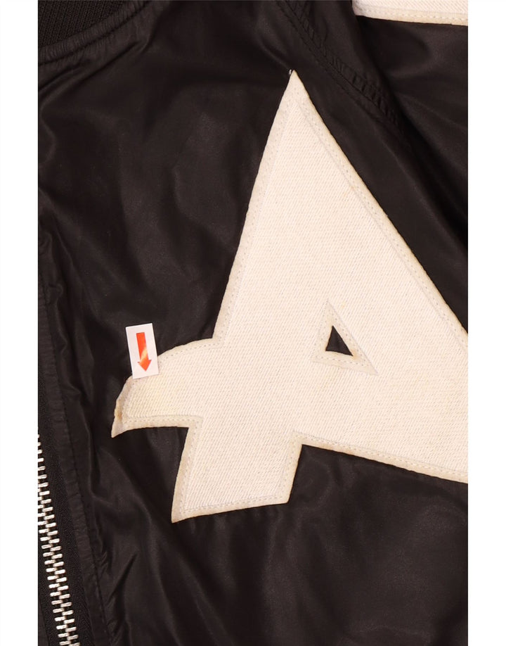 Giubbotto bomber grafico da uomo G-Star UK 38 medio nero poliammide