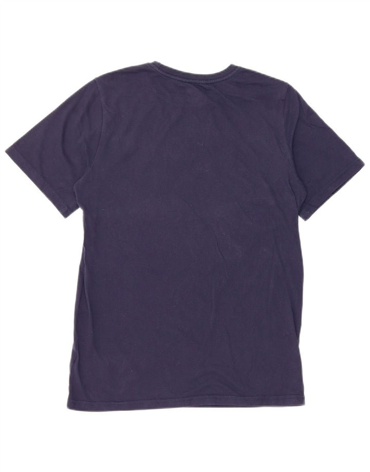 T-shirt grafica PUMA da bambino 14-15 anni taglia grande in cotone blu navy