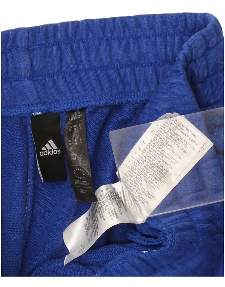 Pantaloni da tuta grafica da uomo Adidas Joggers in cotone blu medio