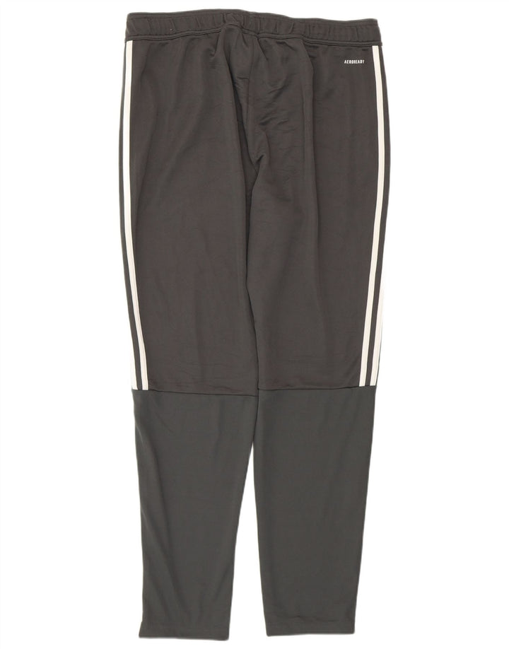 Pantaloni da tuta ADIDAS Aeroready da uomo XL grigio poliestere