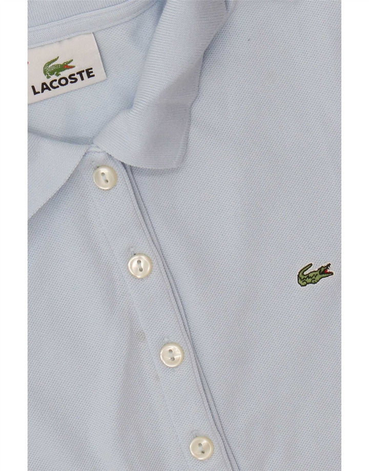 Polo da donna Lacoste taglia 38 Blu medio