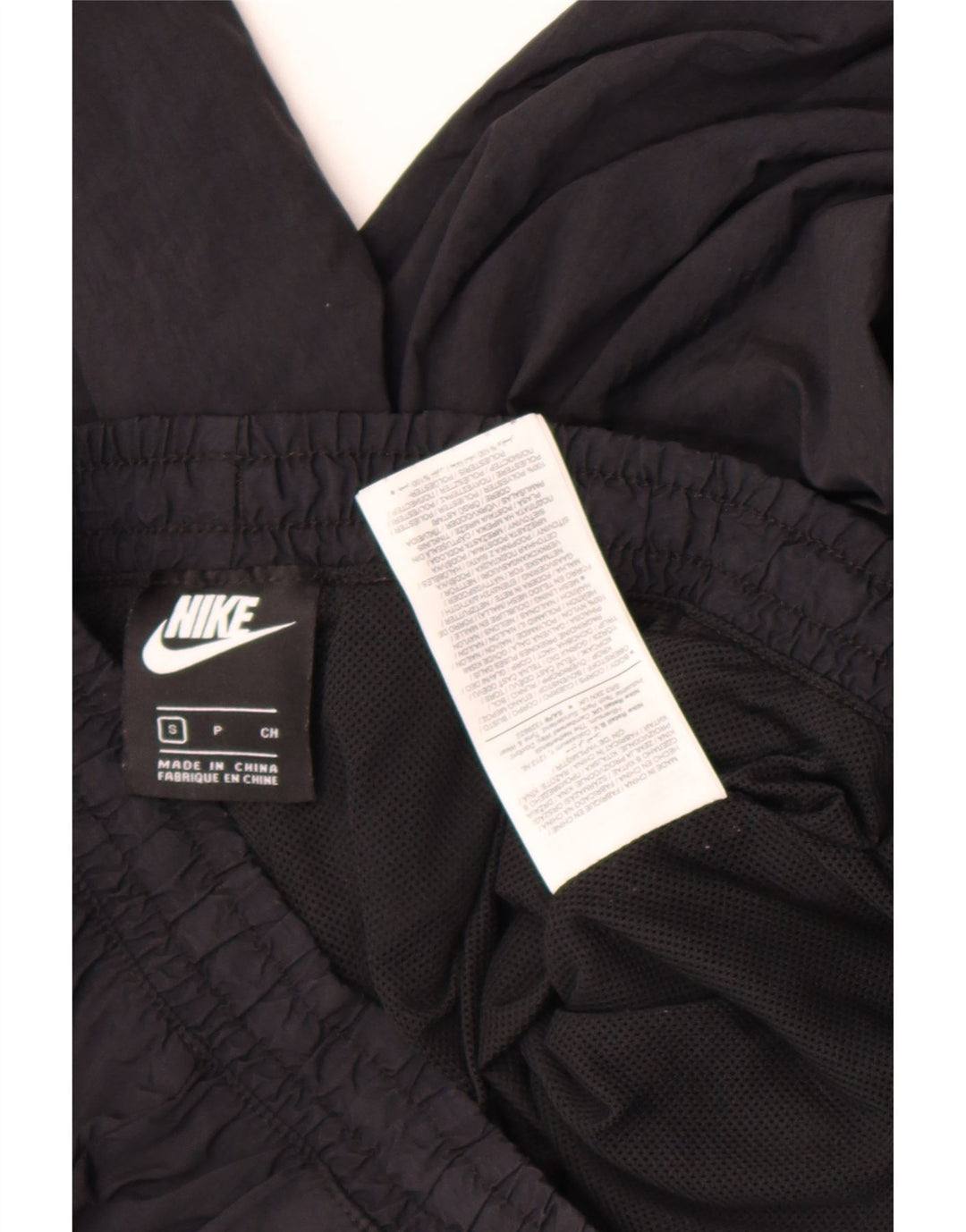 Pantaloni da tuta Nike da uomo piccoli in nylon nero