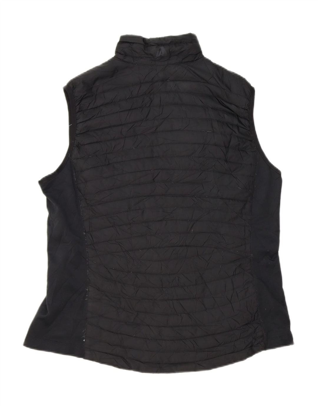 EDDIE BAUER Womens Padded Gilet UK 16 Large Black Polyester Vintage Eddie Bauer and Second-Hand Eddie Bauer from Messina Hembry 