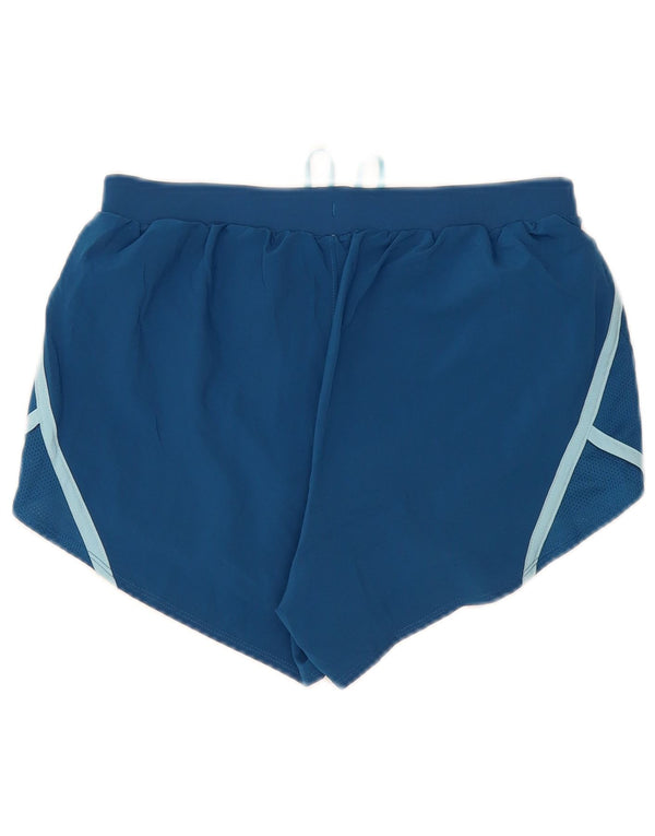 Pantaloncini sportivi da donna Under Armour UK 10 piccoli sport a strisce blu