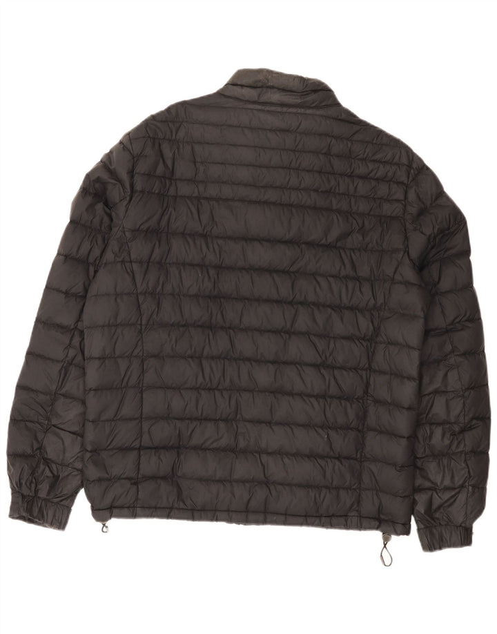 Giacca imbottita da uomo Massimo Dutti UK 40 Large in nylon nero