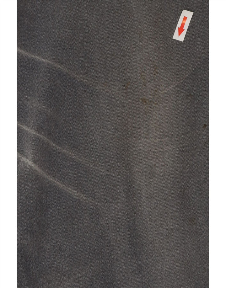 Jeans dritti Marks & Spencer da uomo blu Harbour W38 L31 cotone grigio