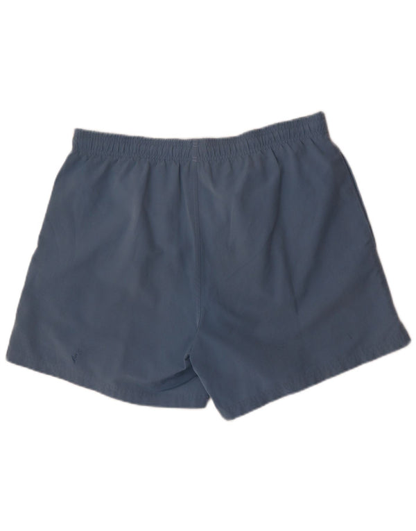 Pantaloncini sportivi Adidas da uomo grandi in poliestere blu