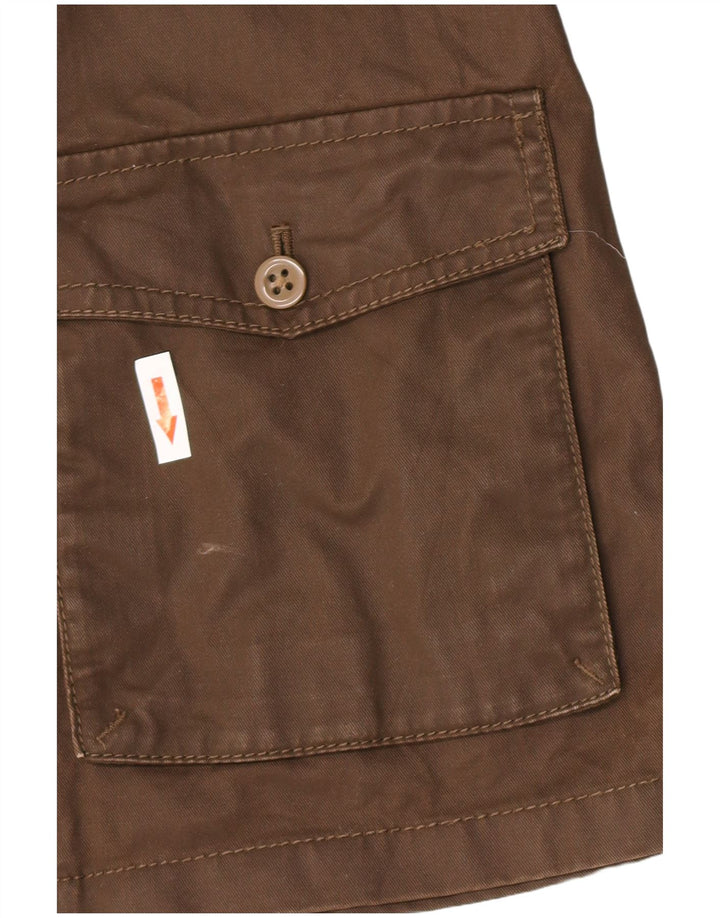 Giacca utility da donna J. Crew UK 6 XS cotone marrone