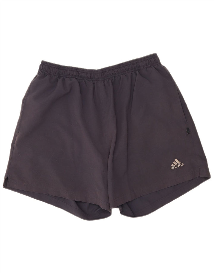 Pantaloncini sportivi da uomo Adidas XL blu navy in poliestere