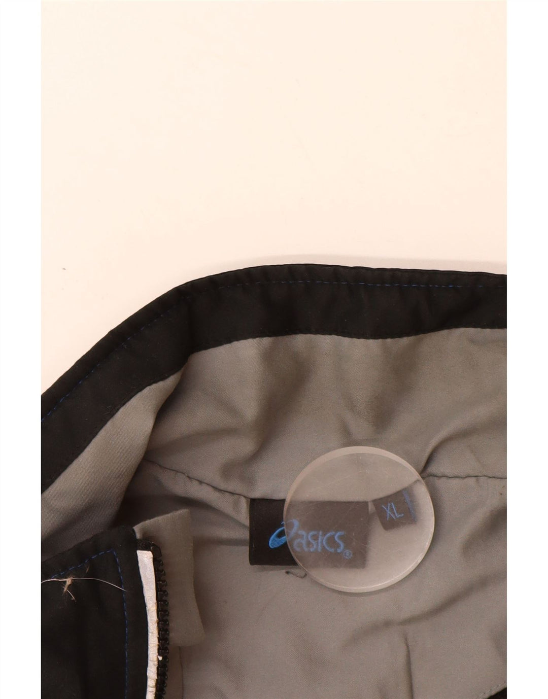 Giacca da tuta da uomo ASICS XL Blu in poliestere color block