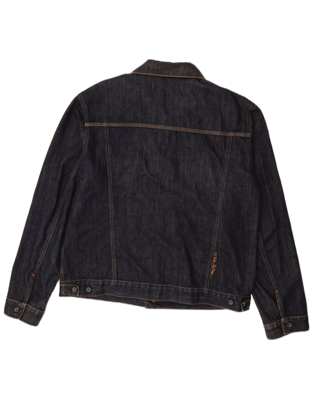 Giacca di jeans da uomo Rifle UK 44 2XL Cotone blu navy